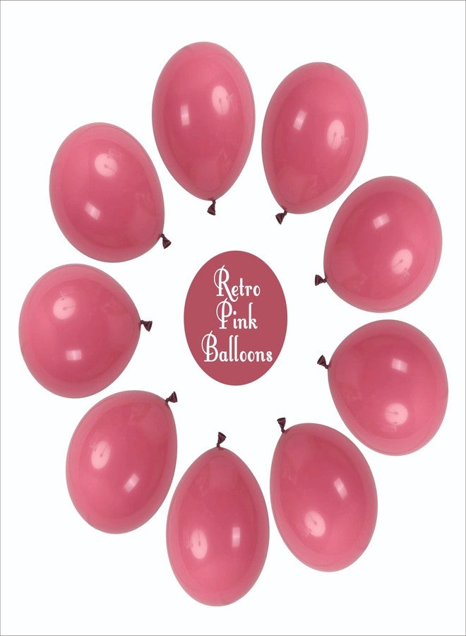 YOURS DECOR Balloon Decoration Kit for Birthdays Baby Shower, Wedding Anniversary, Valentine's Day Arch Garland for Parties Celebration & Event/Festive Party Decorations - RETRO PINK (100 Balloons) - Image 5